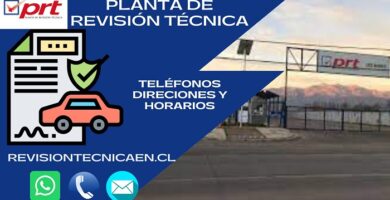Planta de revision técnica en Los Andes Chile